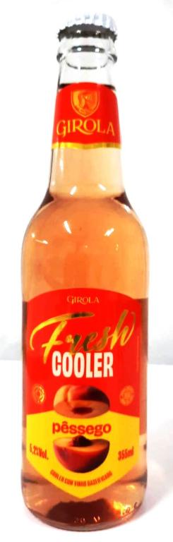 Fresh Cooler Pessego 6x355ml Girola