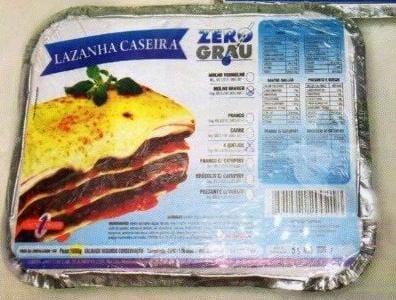 Lasanha Zero Grau 1kg