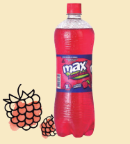 Refrigerante Max 6x1L Framboesa