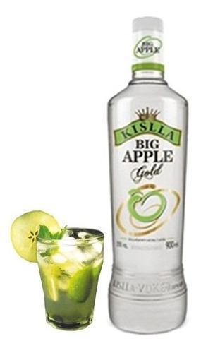 Vodka Kislla Big Apple Gold 6x900ml