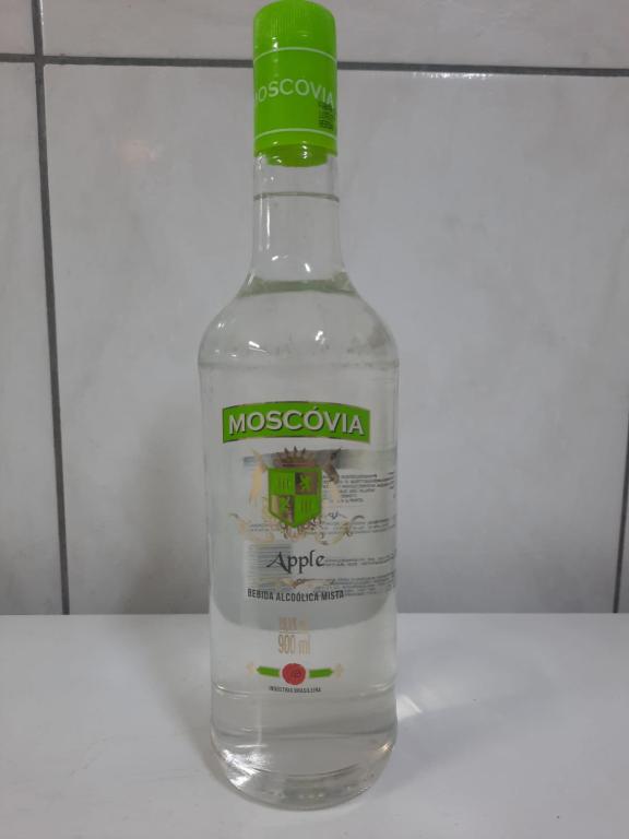 Vodka Moscovia 6x900ml Apple Peroba