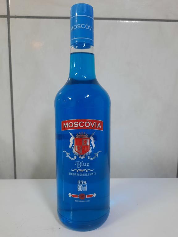 Vodka Moscovia 6x900ml Blue Peroba