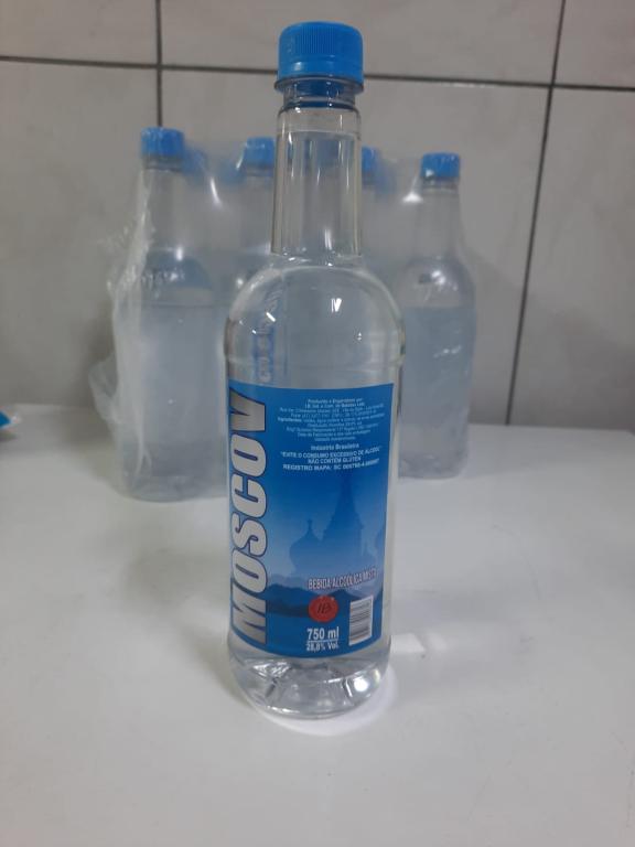 Vodka Moscov Pet 12x750ml Peroba