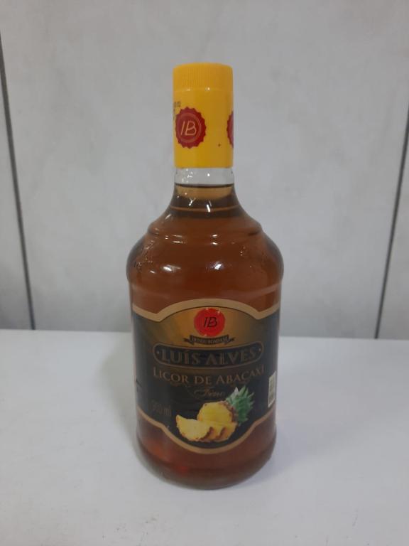 Cachaca Abacaxi Luiz Alves 6x900ml Peroba