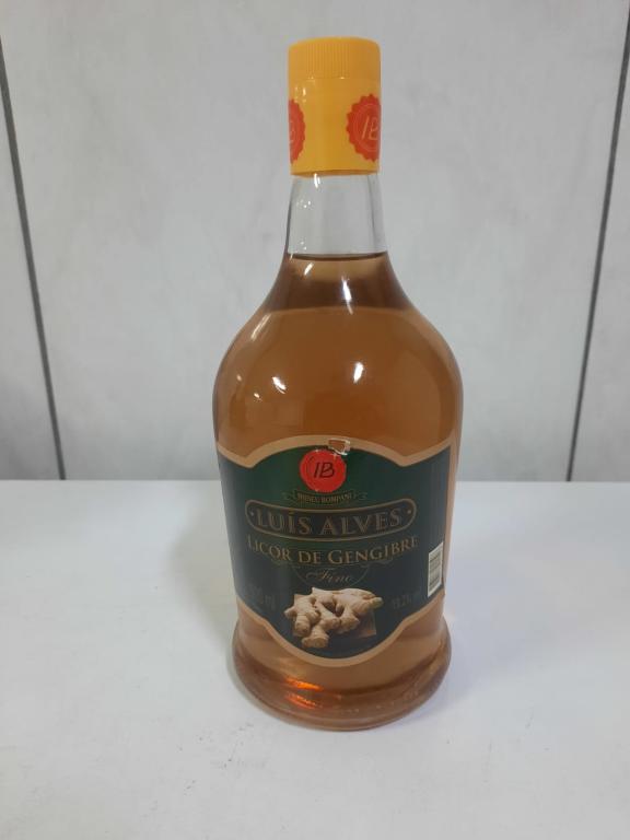 Cachaca Gengibre Luiz Alves 6x900ml Peroba