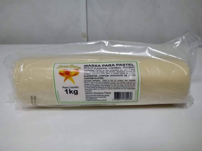Massa Pastel Rolo 12x1kg AMABENE