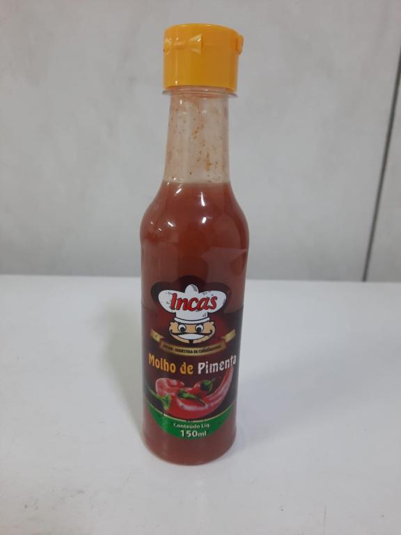 Molho De Pimenta Incas 150ml