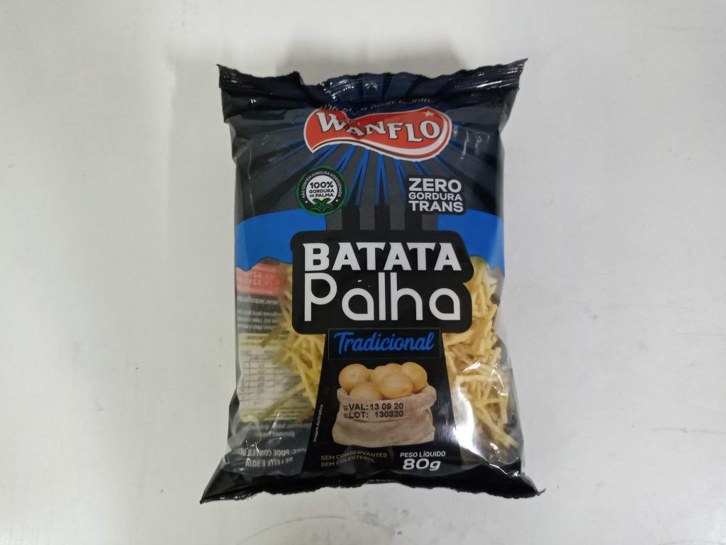 Batata Palha Tradicional Wanflo 30x80g