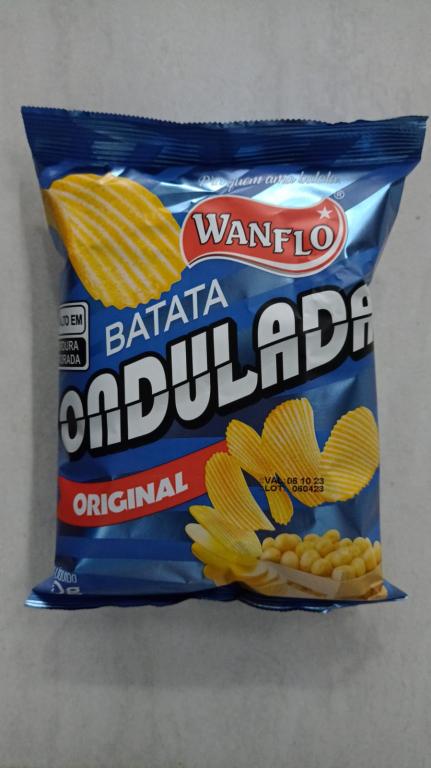 Batata Ondulada Wanflo Original 25x40g