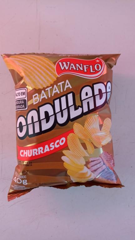Batata Ondulada Wanflo Churrasco 25x40g