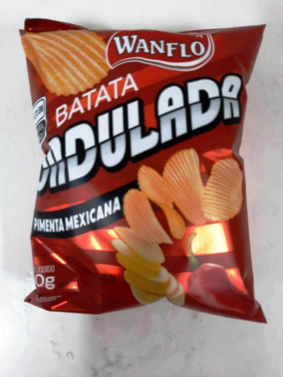 Batata Ondulada Wanflo Pimenta Mexicana 25x40g