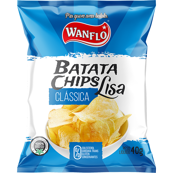 Batata Lisa Wanflo 25x40g