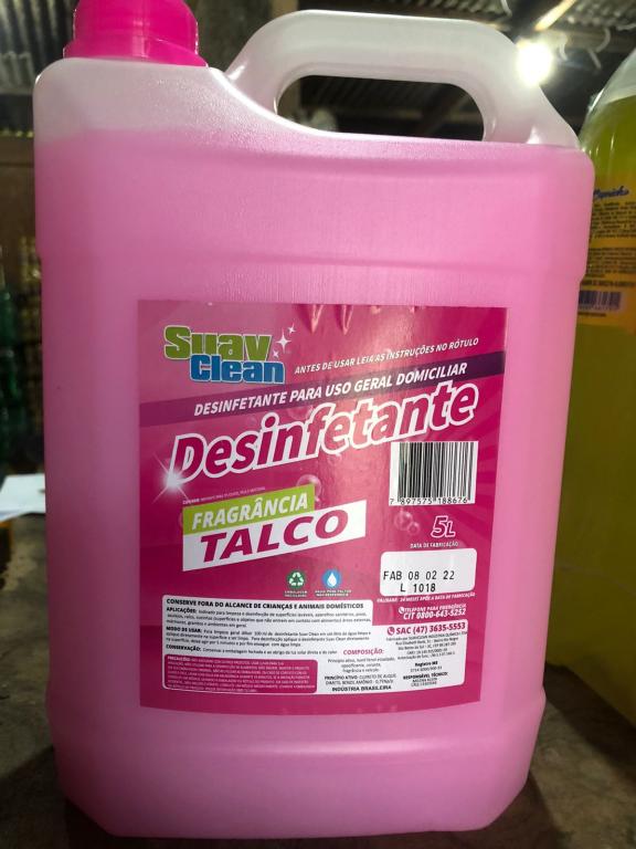 Desinfetante Talco 5L SUAVCLEAN