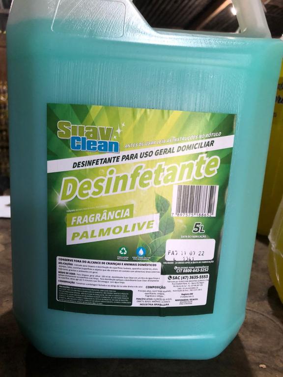 Desinfetante Palmolive 5L SUAVCLEAN