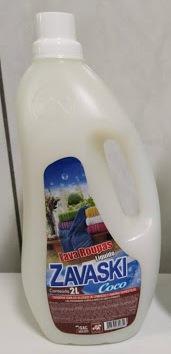 Lava Roupas Liquido De Coco Zavaski 2lt