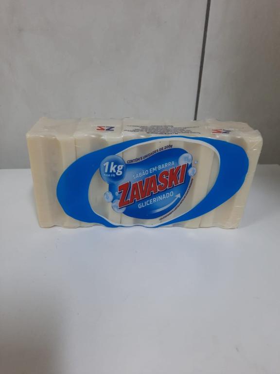 Sabao Barra Coco 5und de 200g Zavaski