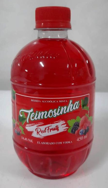 Teimosinha Red Fruits 12x450ml Peroba