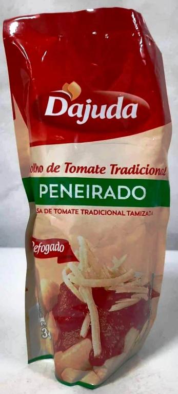 Molho Tomate Peneirado 36x340g D'ajuda