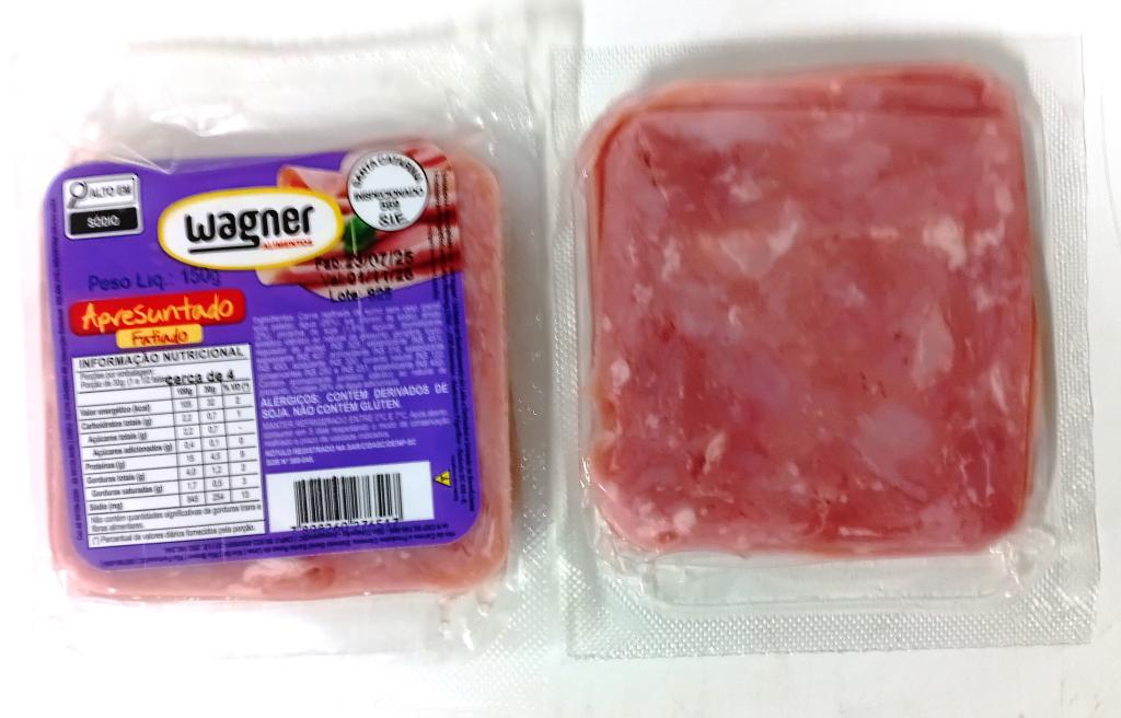 Apresuntado 100x150g Wagner
