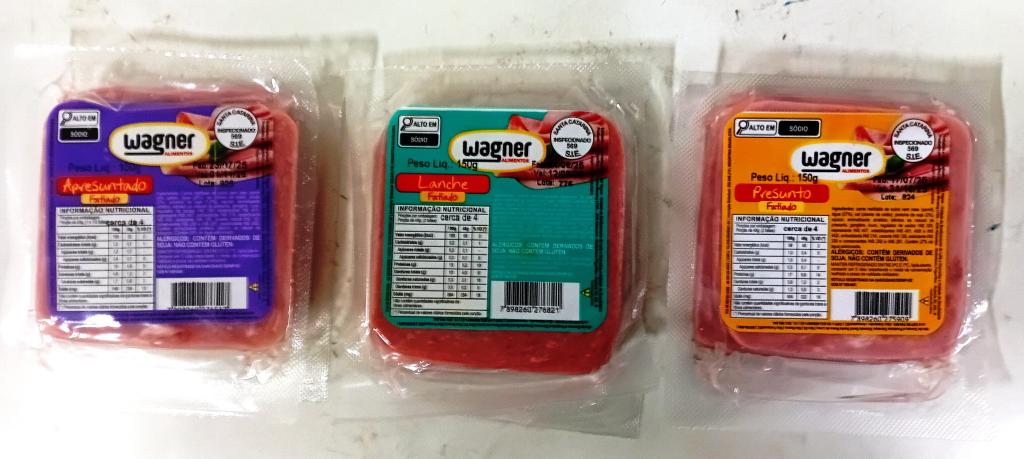 Apresuntado 100x150g Wagner