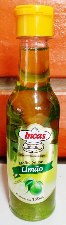 Molho Temperado Limao 12x150ml Incas