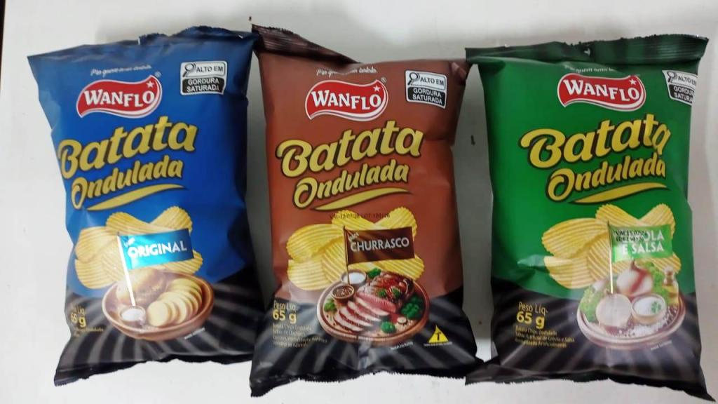 Batata Ondulada Churrasco Wanflo 20x65g