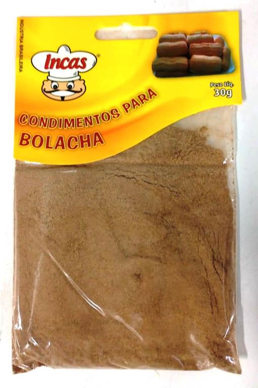 Condimentos para Bolachas 20x30g Incas