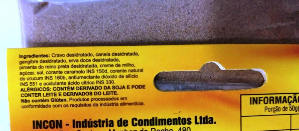 Condimentos para Bolachas 20x30g Incas