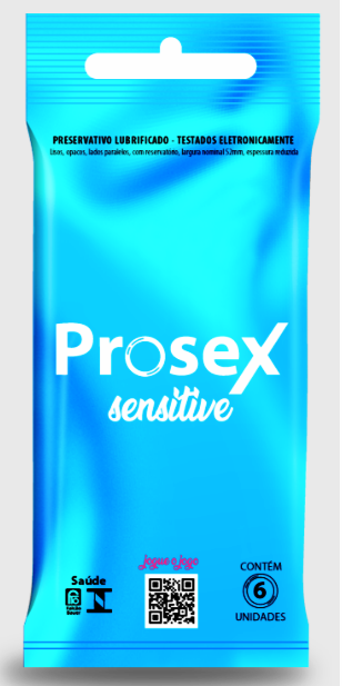 Preservativo Prosex Sensitive 8x3un