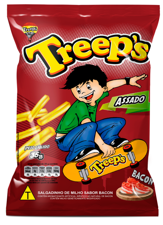Salgadinho Treep's Bacon 10x35g
