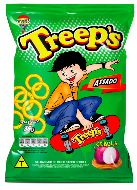 Salgadinho Treep's Cebola 10x35g