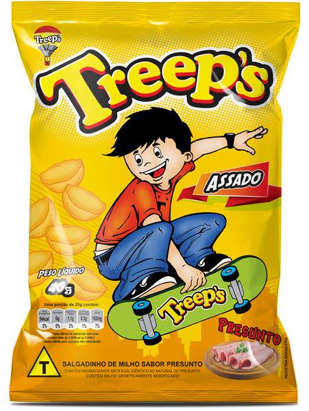 Salgadinho Treep's Presunto 10x35g