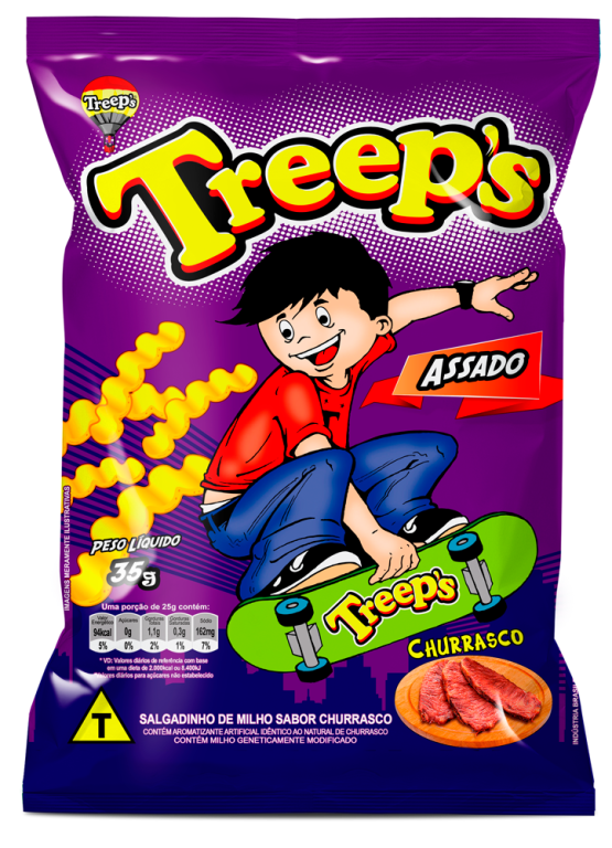 Salgadinho Treep's Churrasco 10x35g