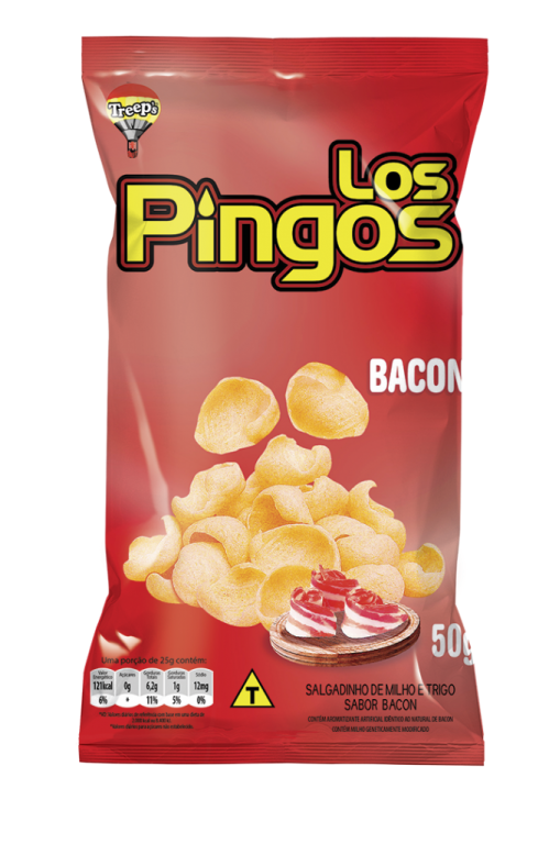 Los Pingos Bacon 25x35g Treep's