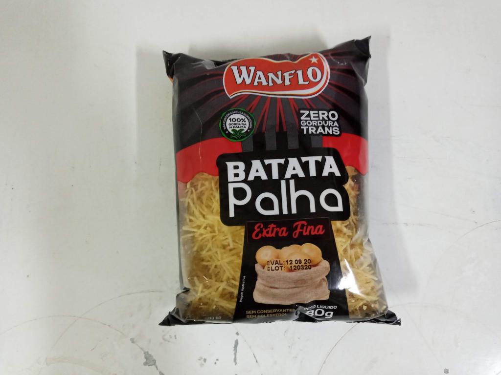 Batata Palha Wanflo Extra Fina 30x80g