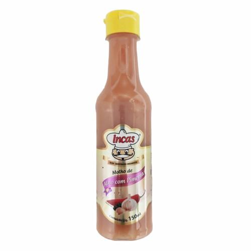 Molho De Alho Com Pimenta 150ml Incas