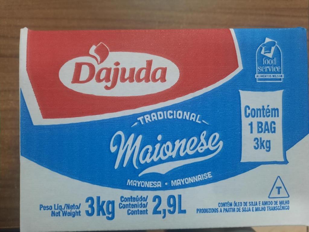 Maionese D'Ajuda Bag 6x3kg