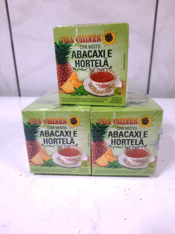 Cha Abacaxi Com Hortela 15g