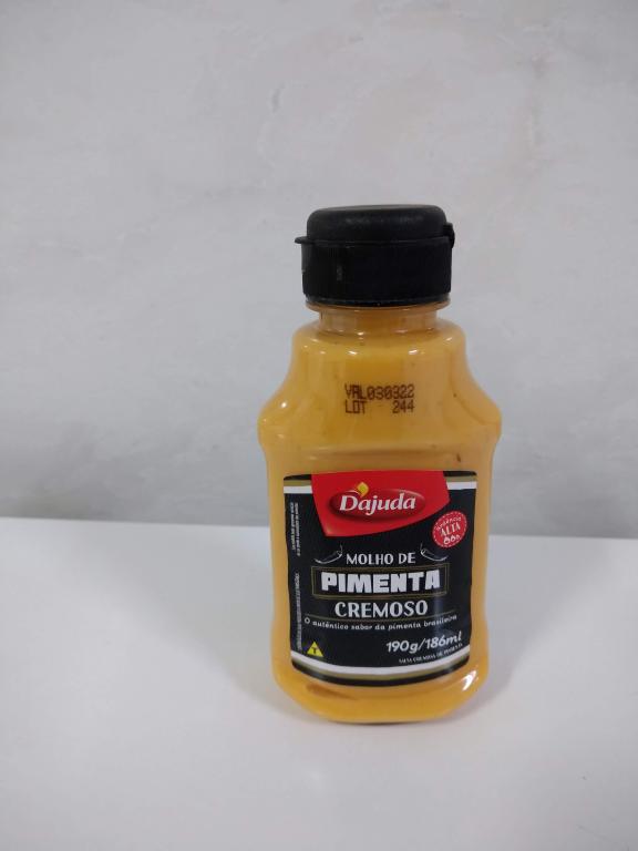 Molho de Pimenta Cremoso D'Ajuda 12x190g