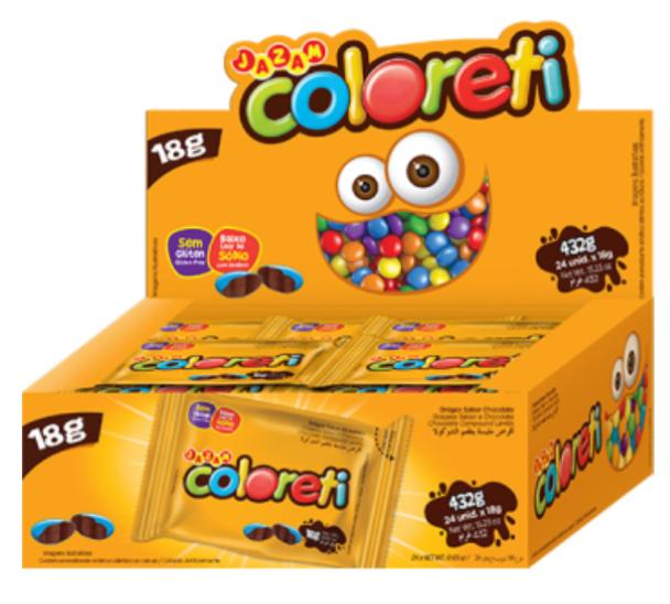 COLORETI DISQUETE DISPLAY C/24X18G