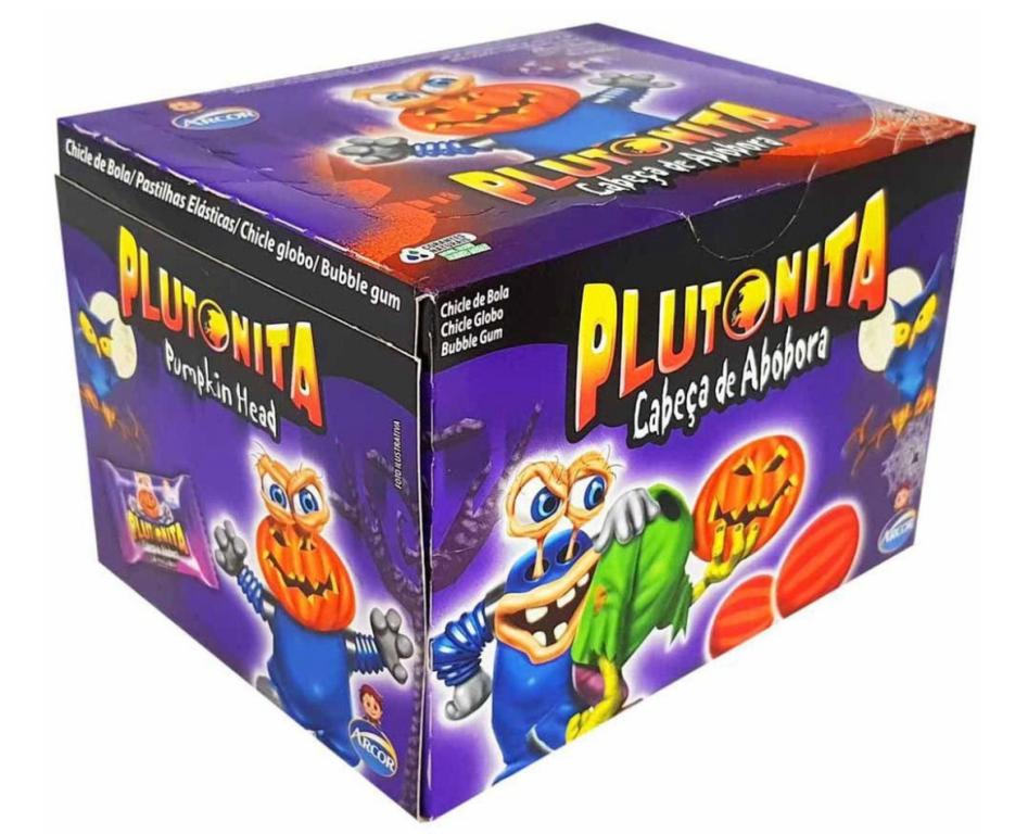 CHICLE ARCOR PLUTONITA CAB ABOBORA C/40UN