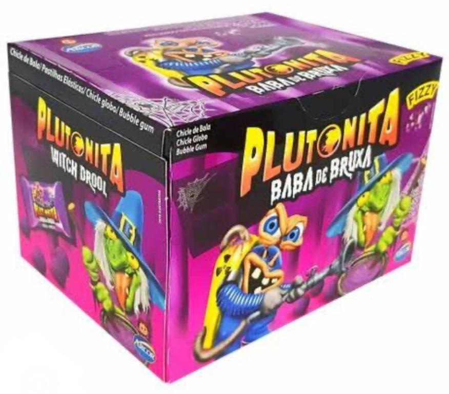 CHICLE ARCOR PLUTONITA BABA DE BRUXA C/40UN