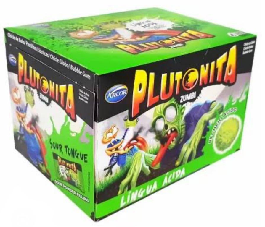 CHICLE ARCOR PLUTONITA LINGUA ACIDA C/40UN