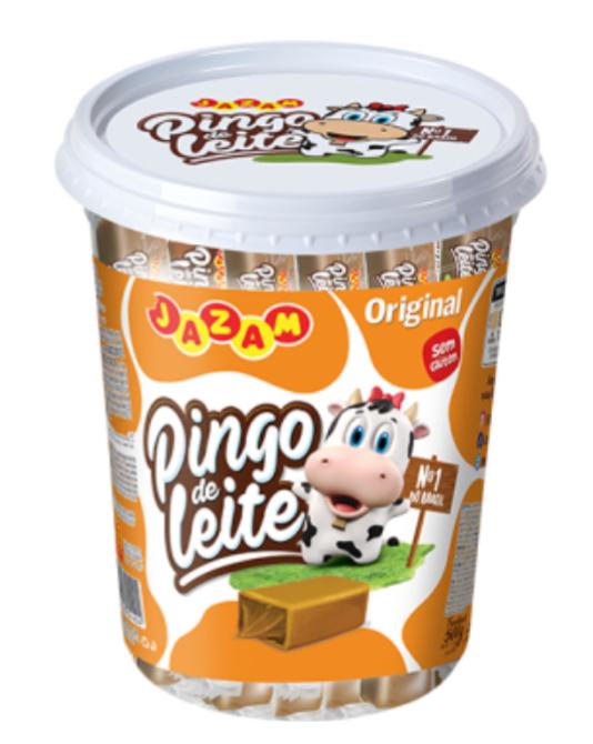 DOCE PINGO DE LEITE JAZAM POTE 500G