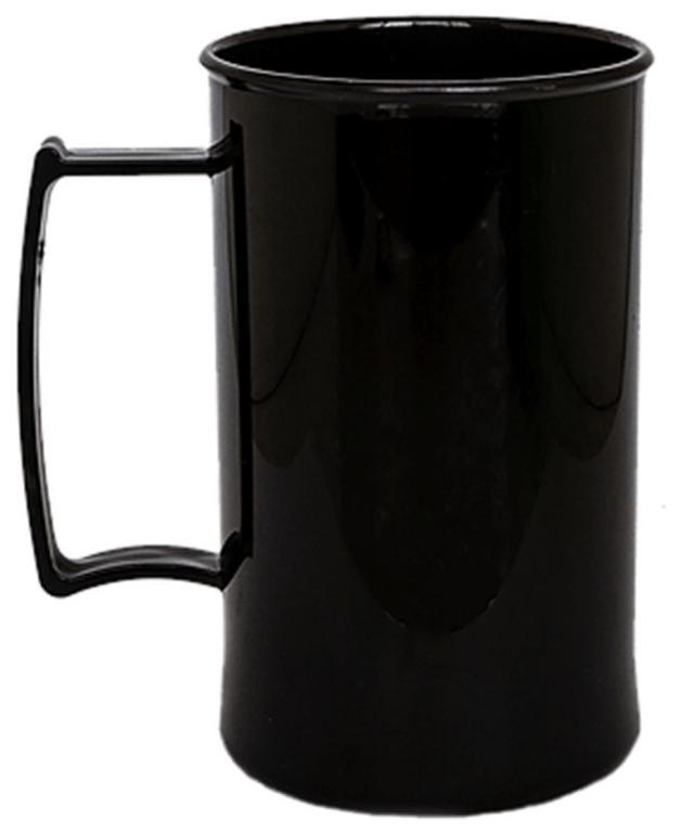 CANECA PRETA CHOPP 330ML