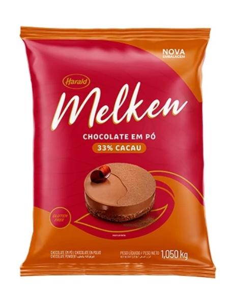 CHOCOLATE EM PO MELKEN 33% 1,01KG