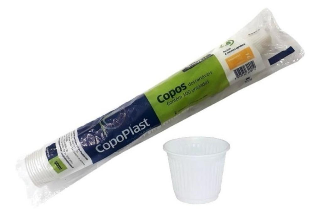 COPO PLAST. PS COPOPLAST 50ML C/100UN