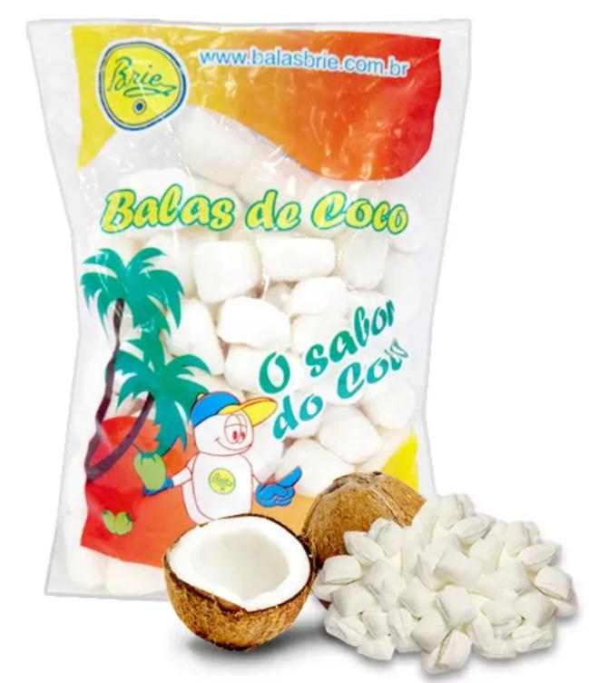 BALA DE COCO BRIE 600G