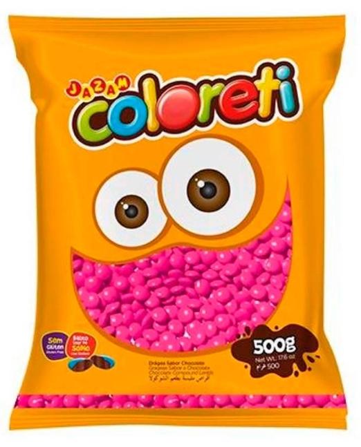 COLORETI MINI ROSA 500G