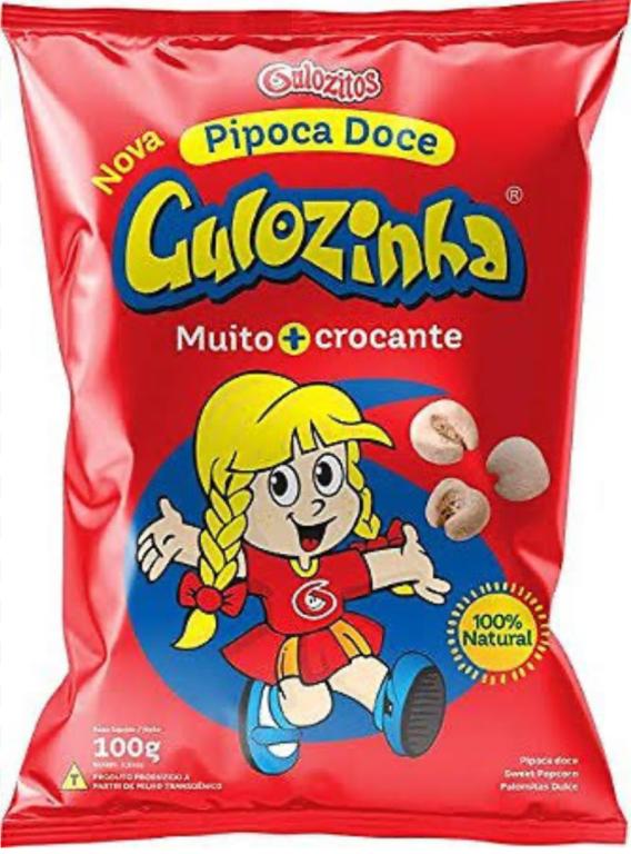 PIPOCA DOCE GULOZINHA 100GR